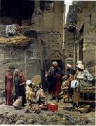 unknow artist Arab or Arabic people and life. Orientalism oil paintings 215 Germany oil painting artist